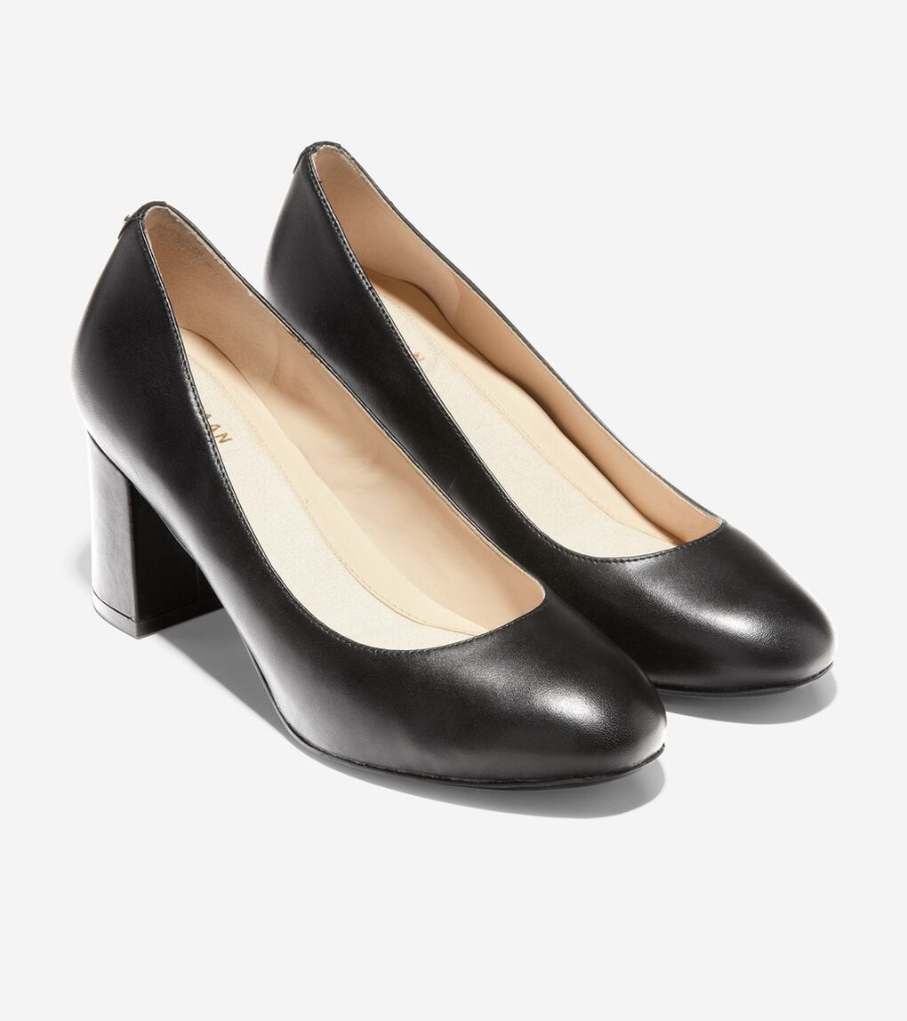 ザ ゴートゥー リンデン ブロック ヒール パンプ 65mm womens.