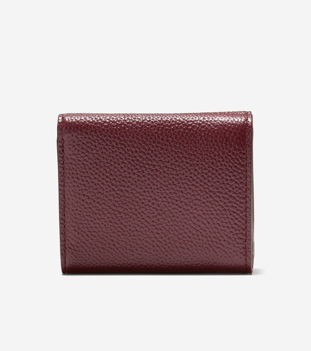 エッセンシャル トリフォールド ウォレット womens.