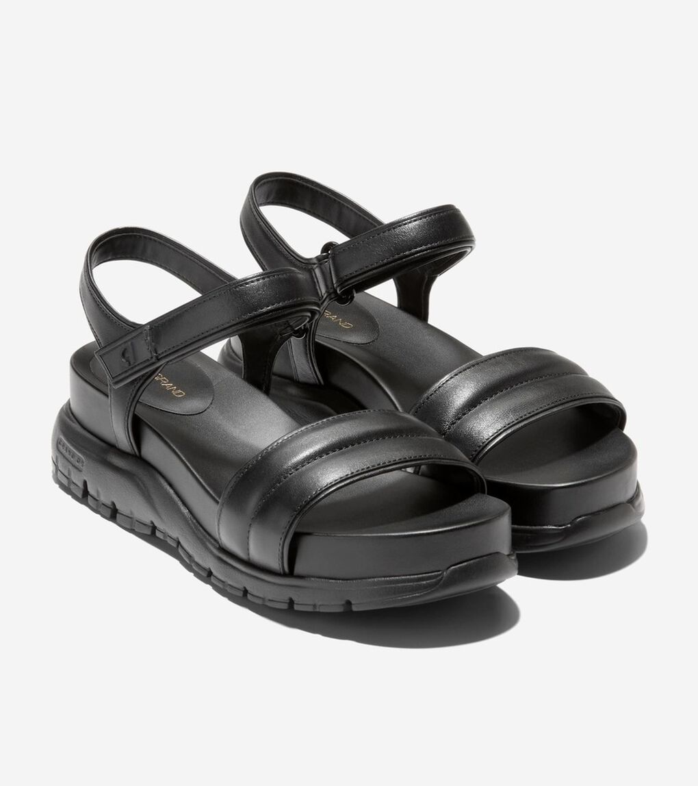ゼログランド アンクル ストラップ サンダル womens.
