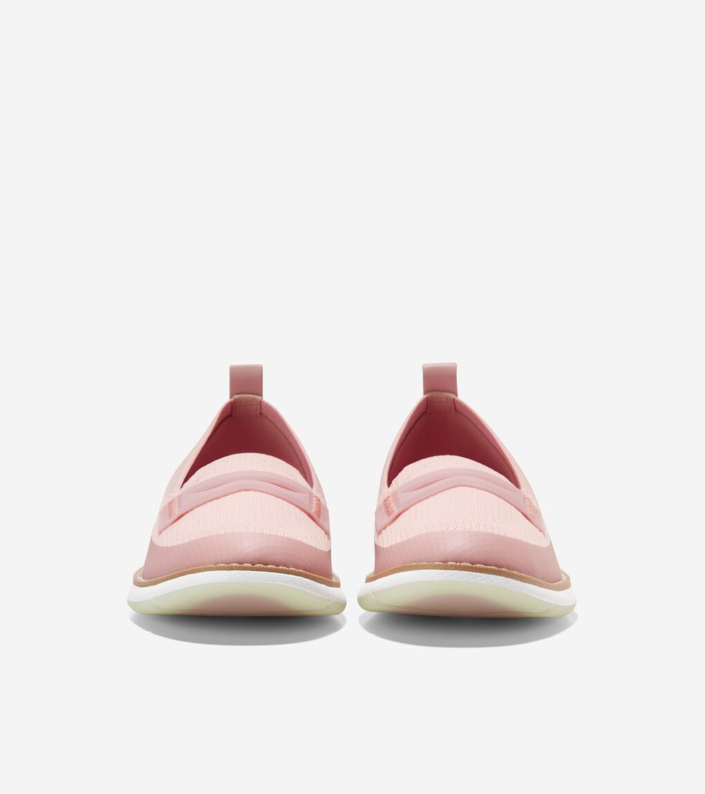 4. ゼログランド スティッチライト ローファー womens.