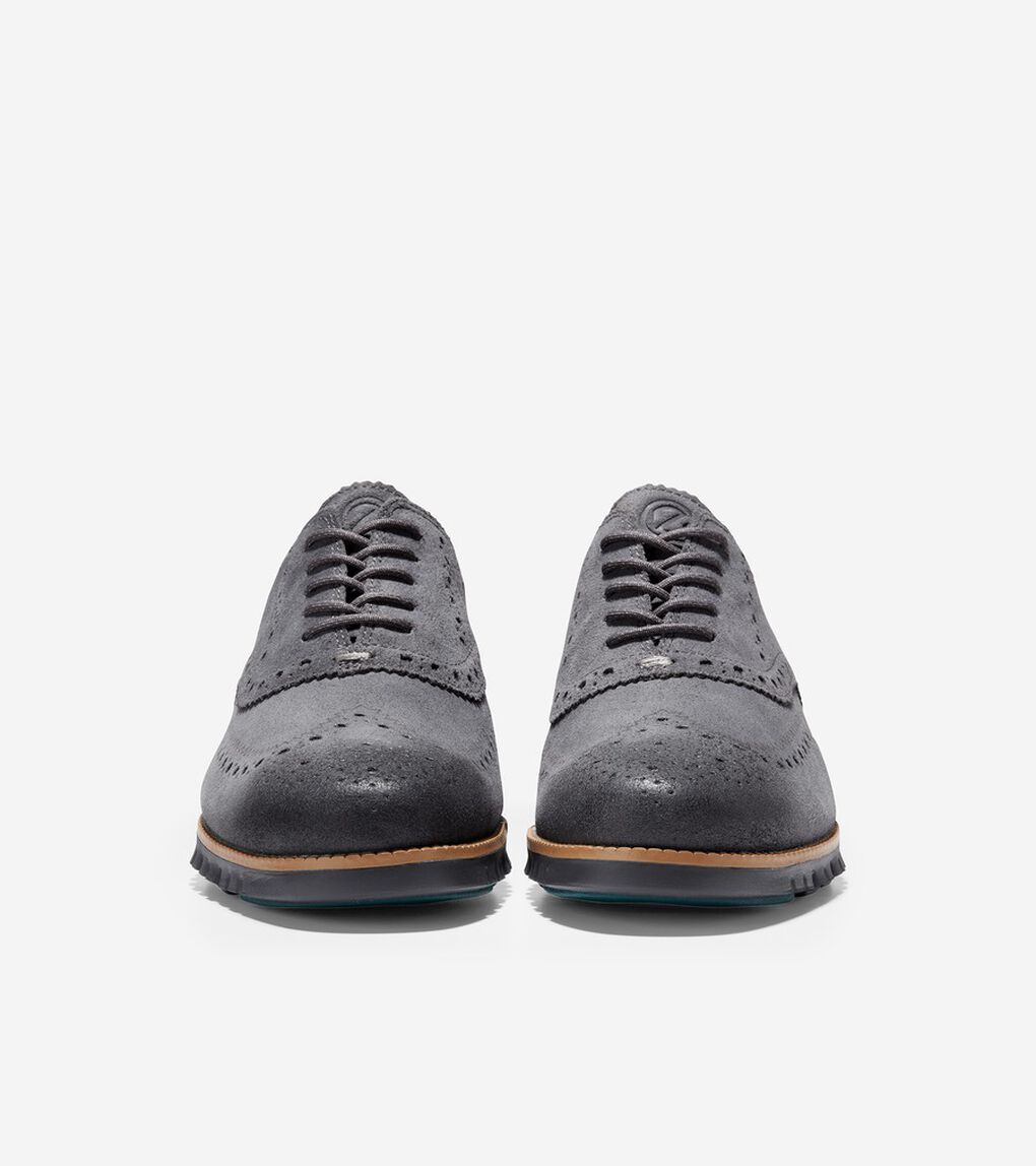 ゼログランド ウィングチップ オックスフォード mens.