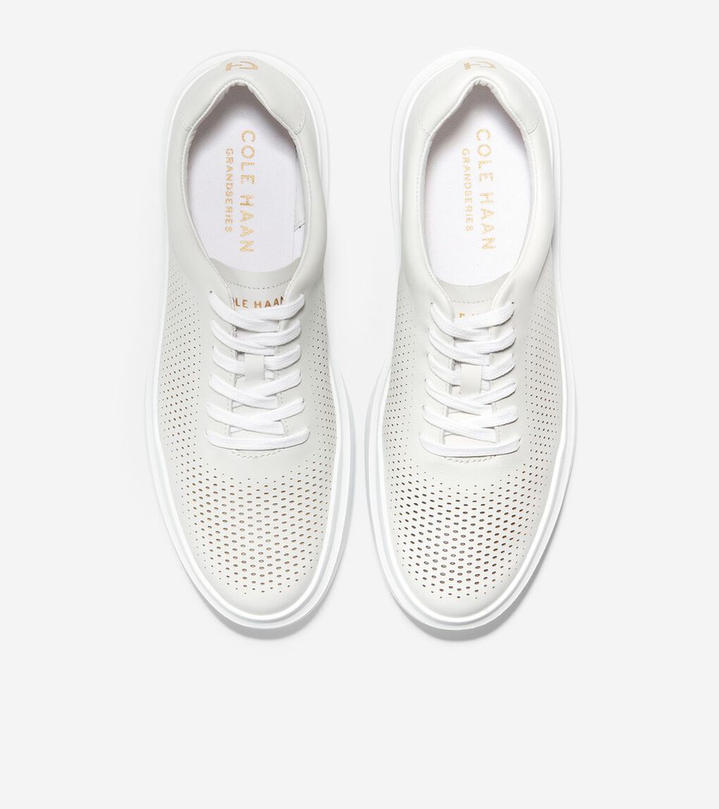 グランドプロ ラリー レーザー カット スニーカー mens.