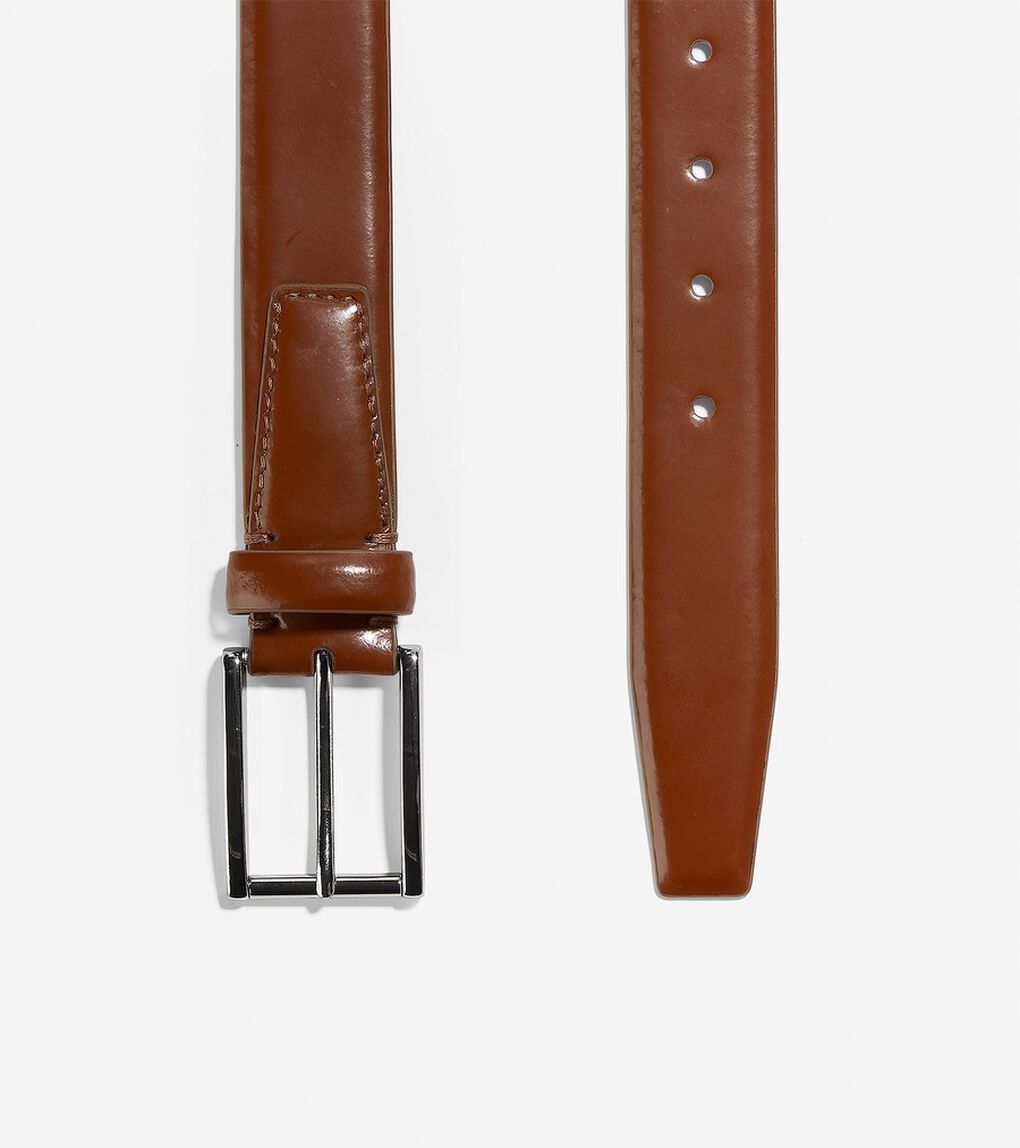 32mm ワーナー ドレス レザー ベルト mens.