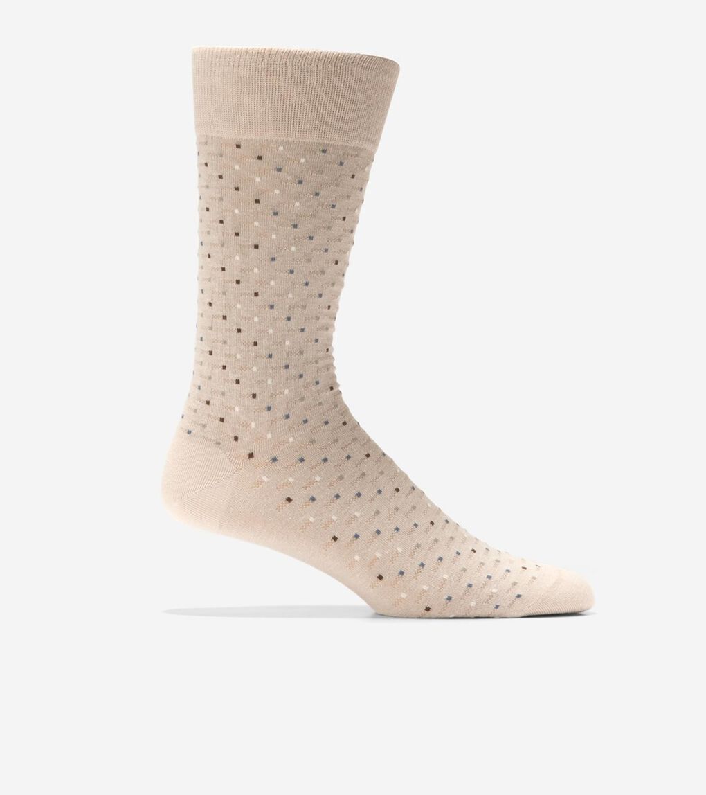 カラーブロックドレスクルー mens.