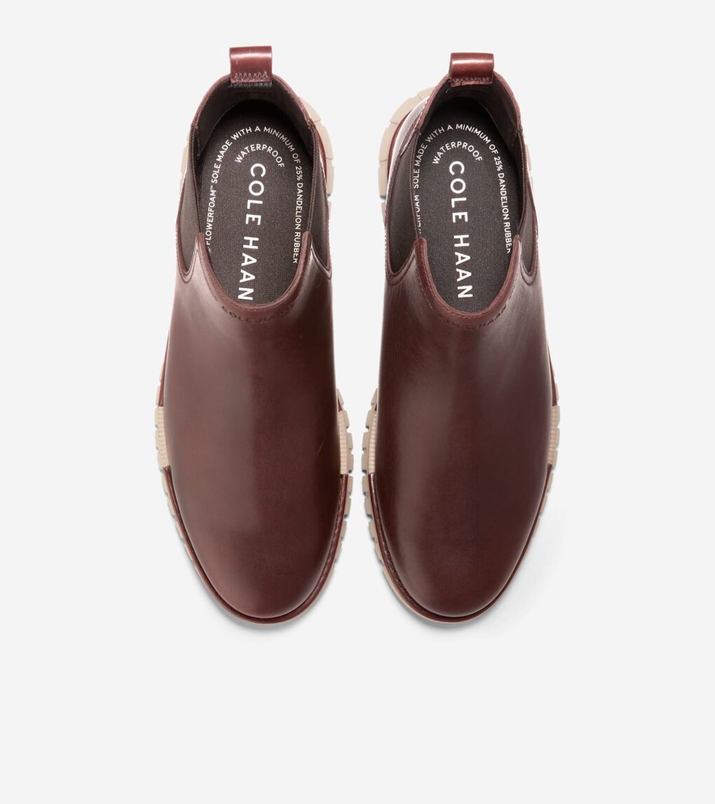 ゼログランド リマスタード チェルシーブーツ ウォータープルーフ mens.