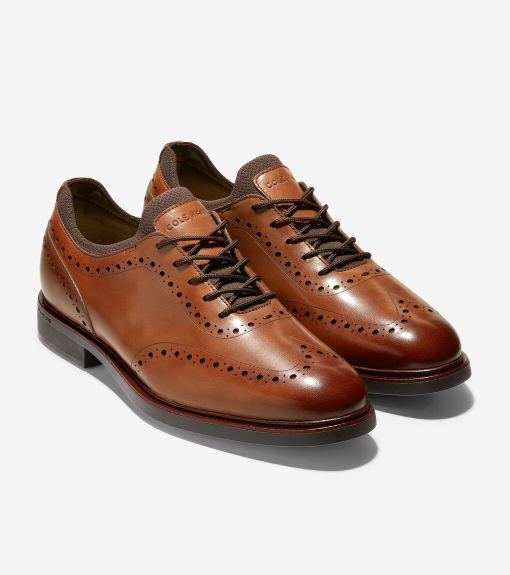 グランド アンビション オルソン ウィングチップ オックスフォード mens.