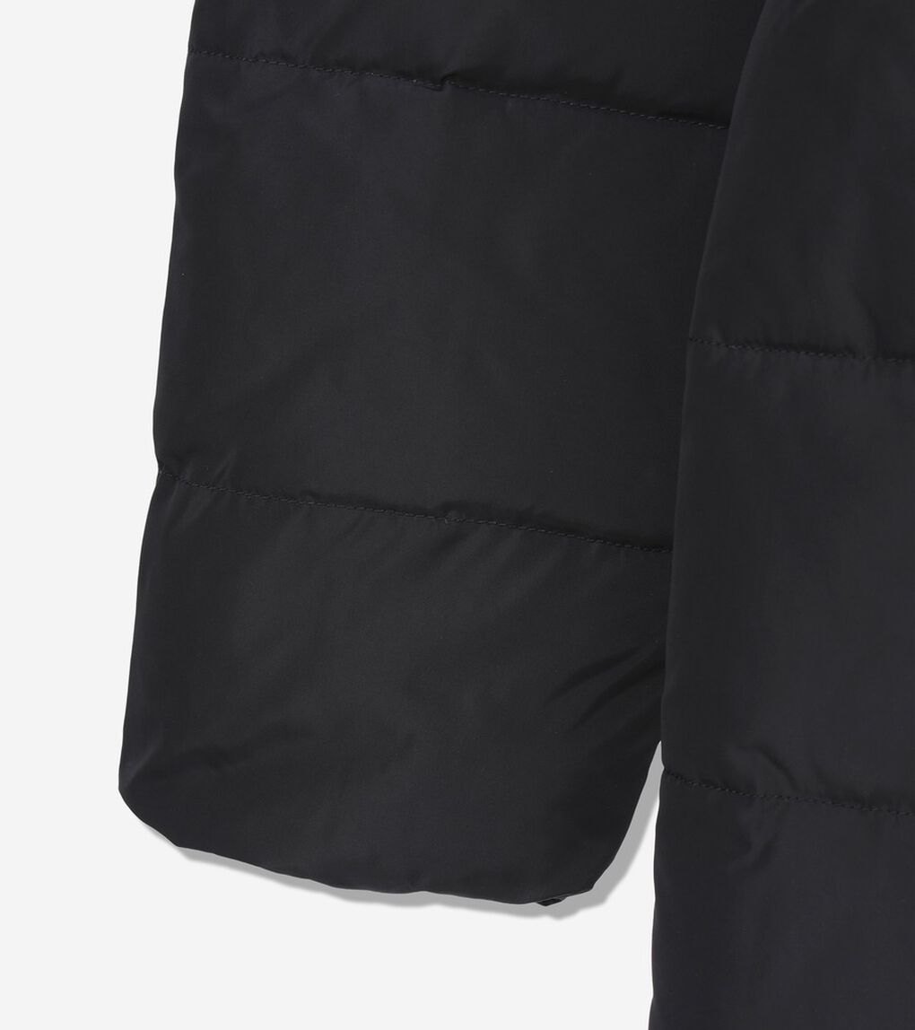 シグネチャー 32IN タフタ ダウン コート womens