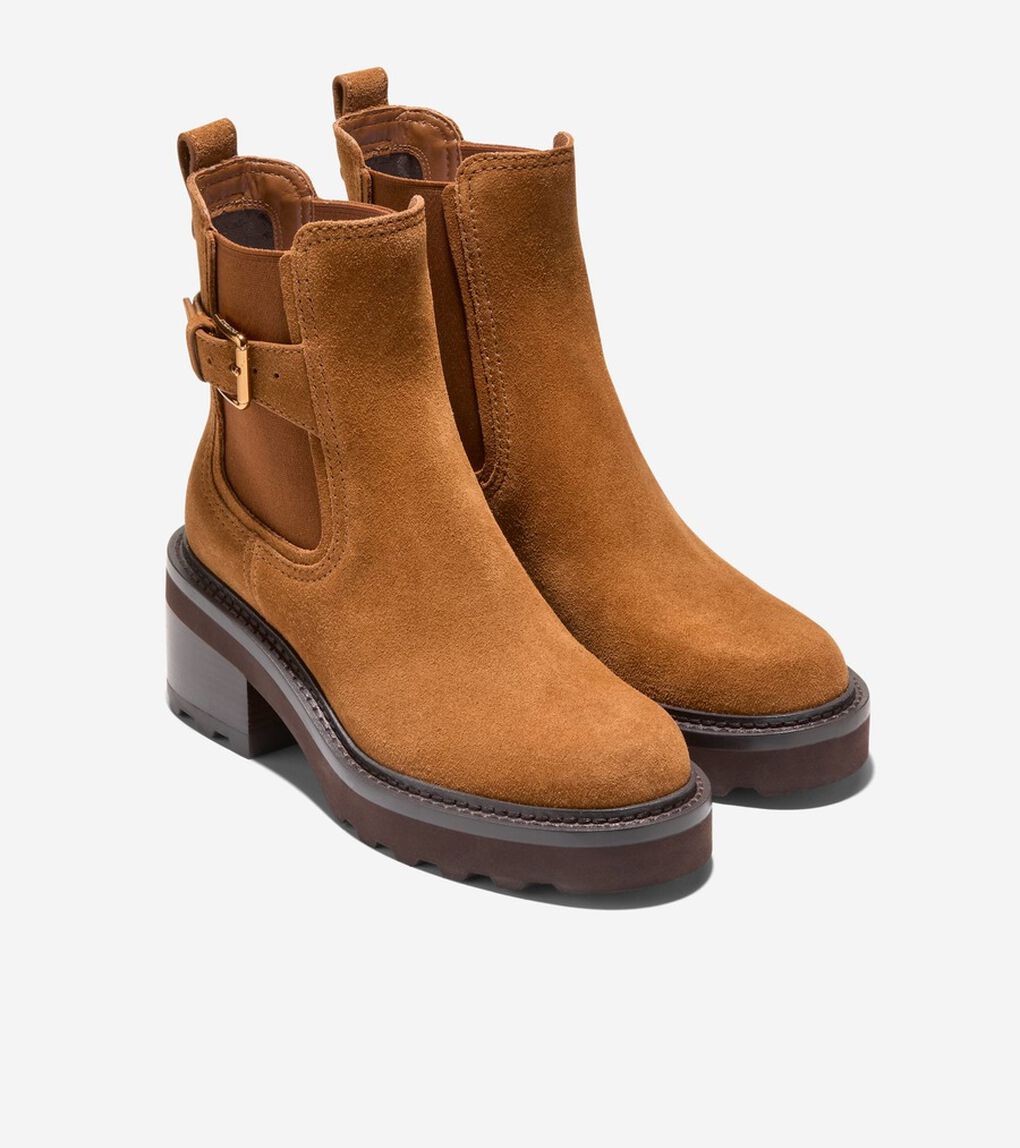 シブリー ウォータープルーフ ラグ バックル ブーティー womens