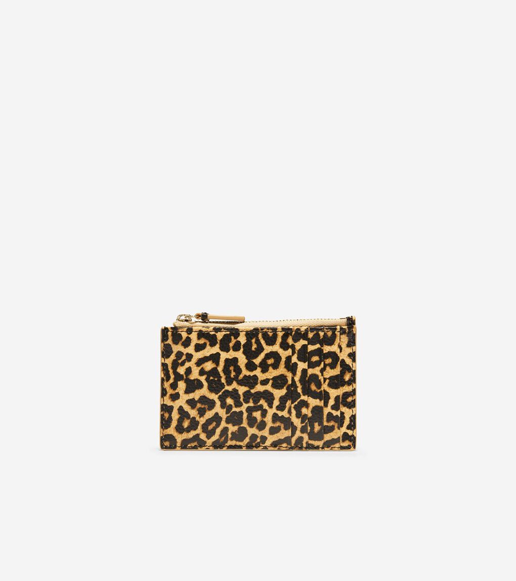 カード ケース ジップ付き womens.
