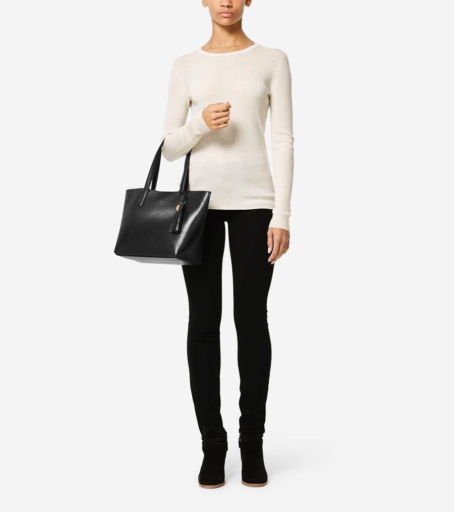 コールハーン　トートバッグ　 ブラック　スモール　　レザー COLE HAAN コールハーン Cole Haan トートバッグ メンズ