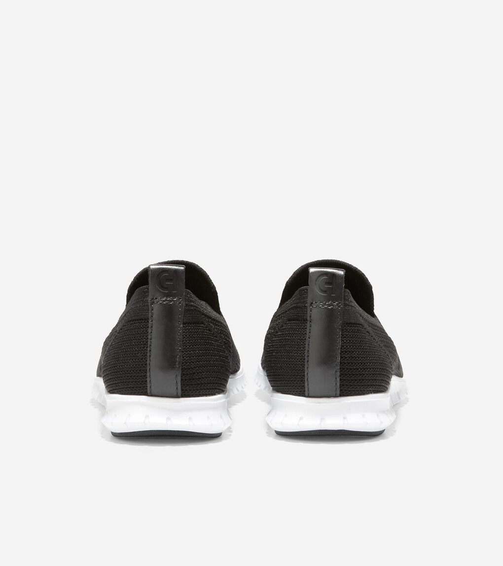 ゼログランド スティッチライト スリッポン ローファー womens.