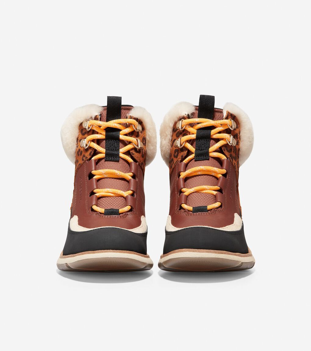4.ゼログランド レザー ハイカー womens.