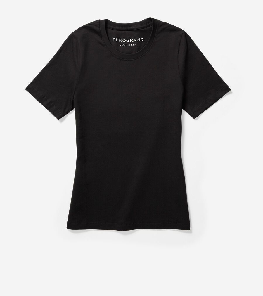 ゼログランド ウィメンズ エッセンシャル Tシャツ womens. 0.0 | COLE_HAAN