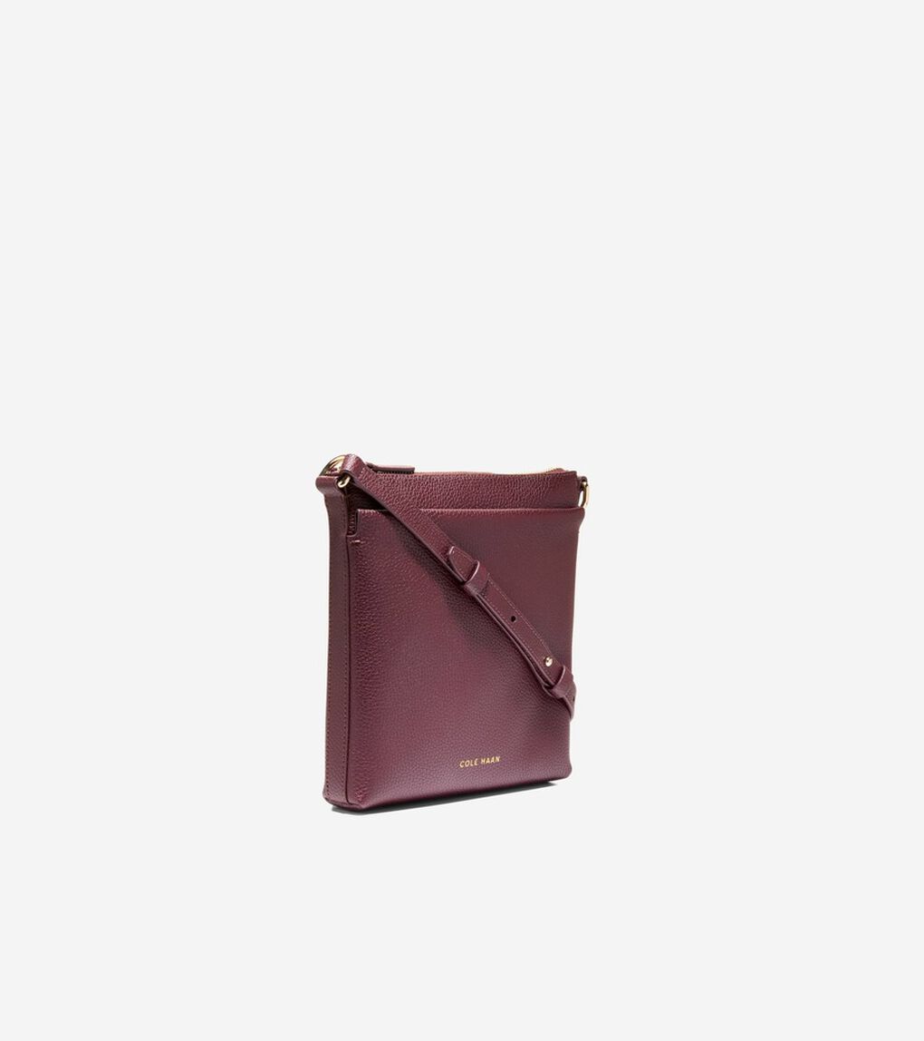 エミリー レザー クロスボディ womens.