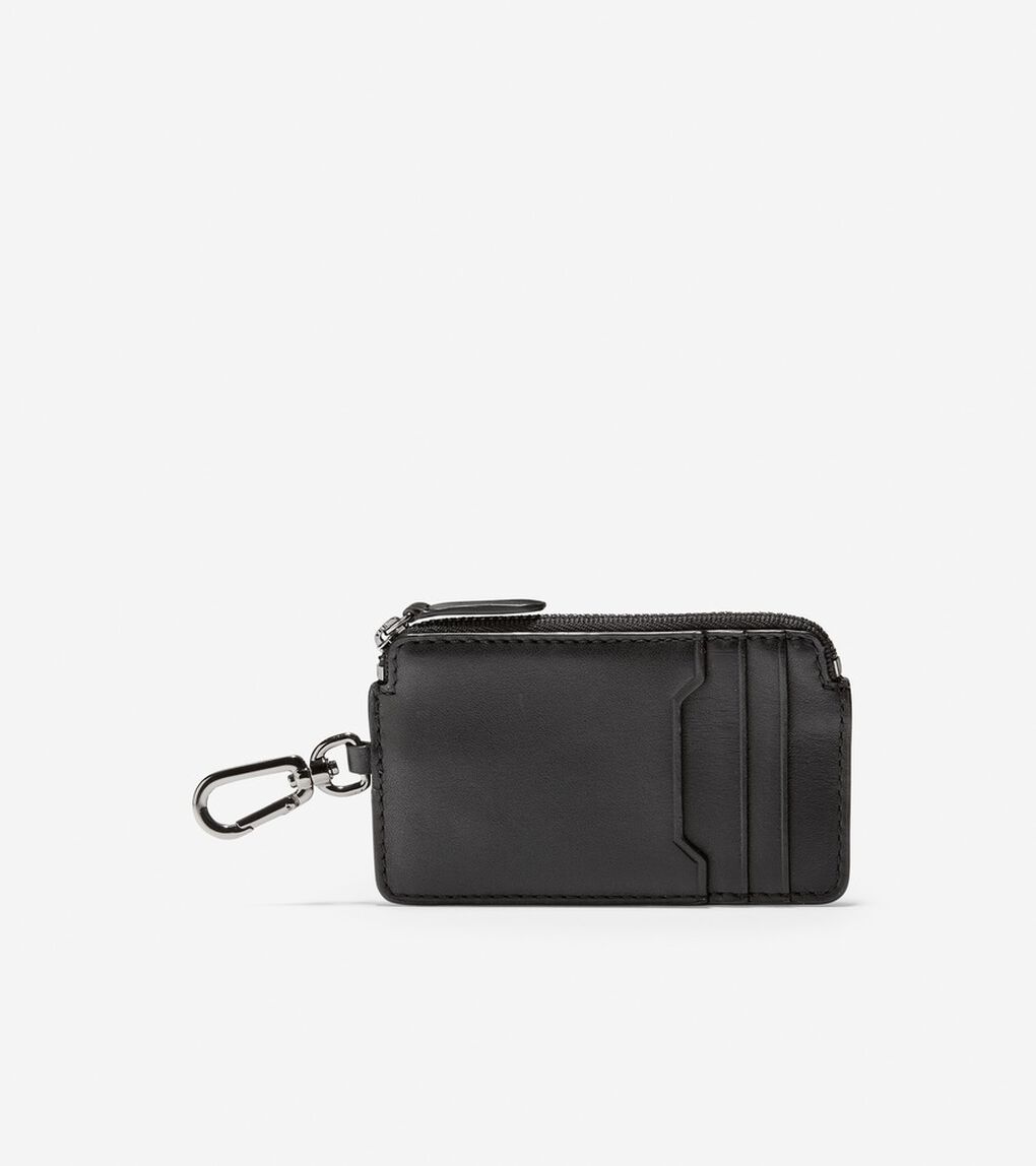 ジップ カード ケース W/ キーリング mens.