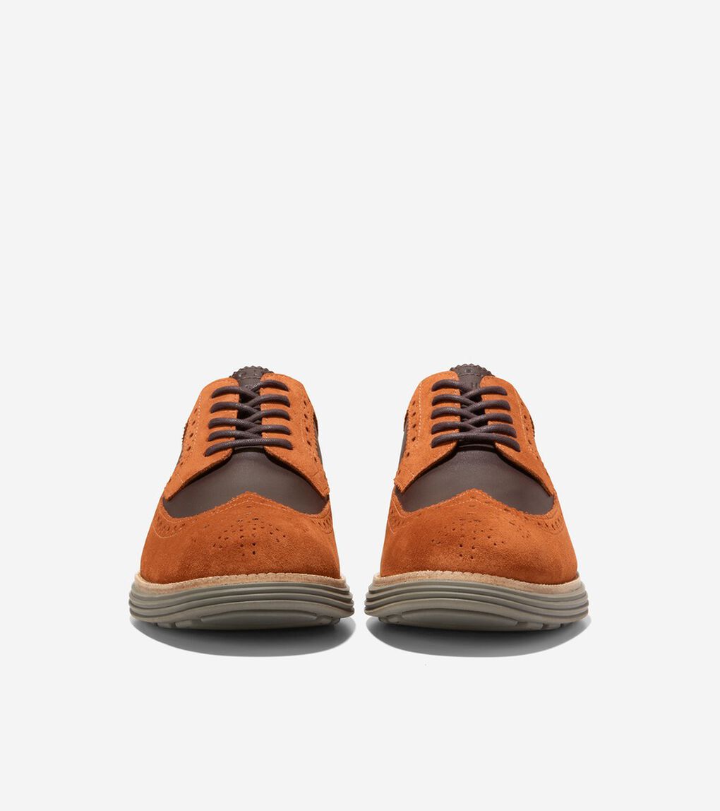オリジナルグランドリマスタードロングウィングオックスフォード mens.