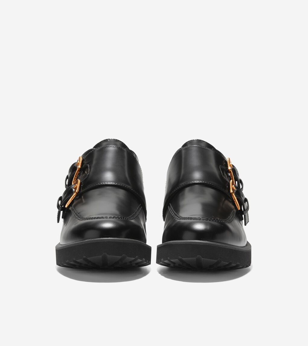 グリニッジ モンク ストラップ ローファー womens.