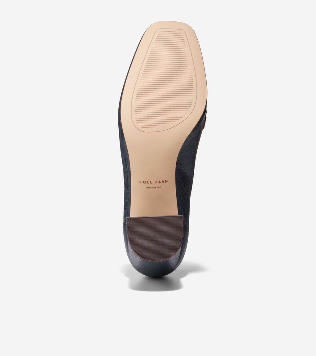 クリスティ スクエア チェーン ローファー womens.
