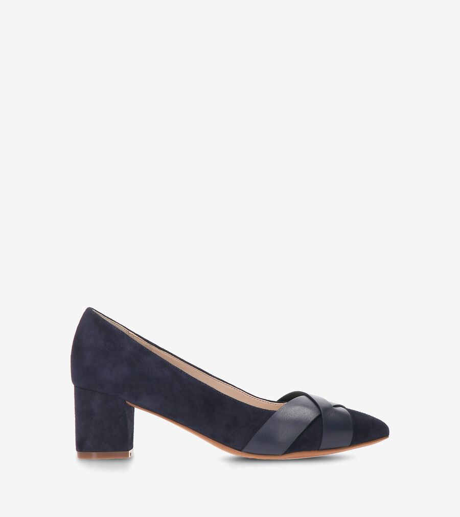 セール☆COLE HAAN マージョリー パンプ WP 45mm（ブラック） カーリー パンプ womens. 0.0 | COLE_HAAN