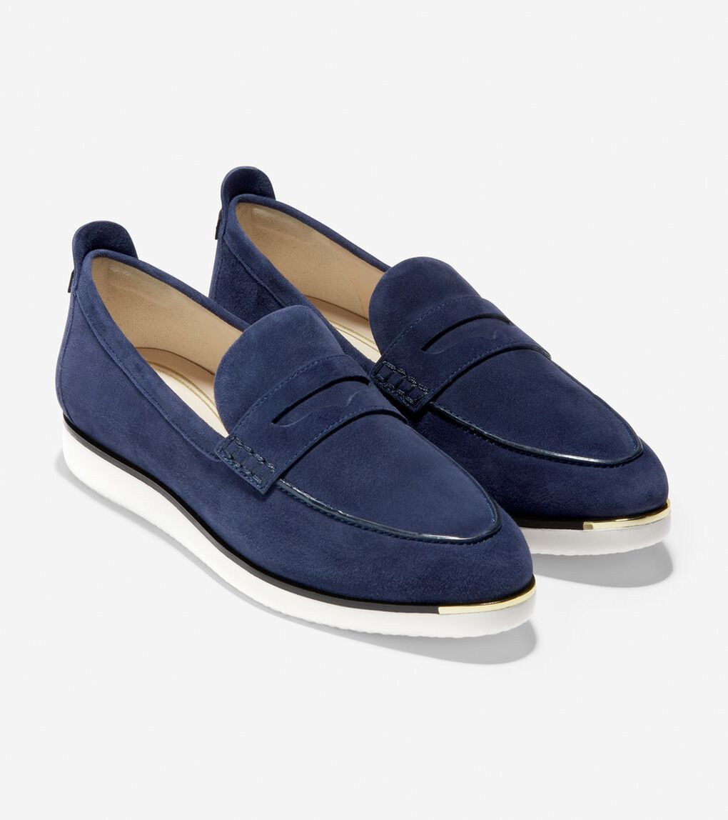 グランド アンビション トロイ ペニー スリップオン スニーカー womens.