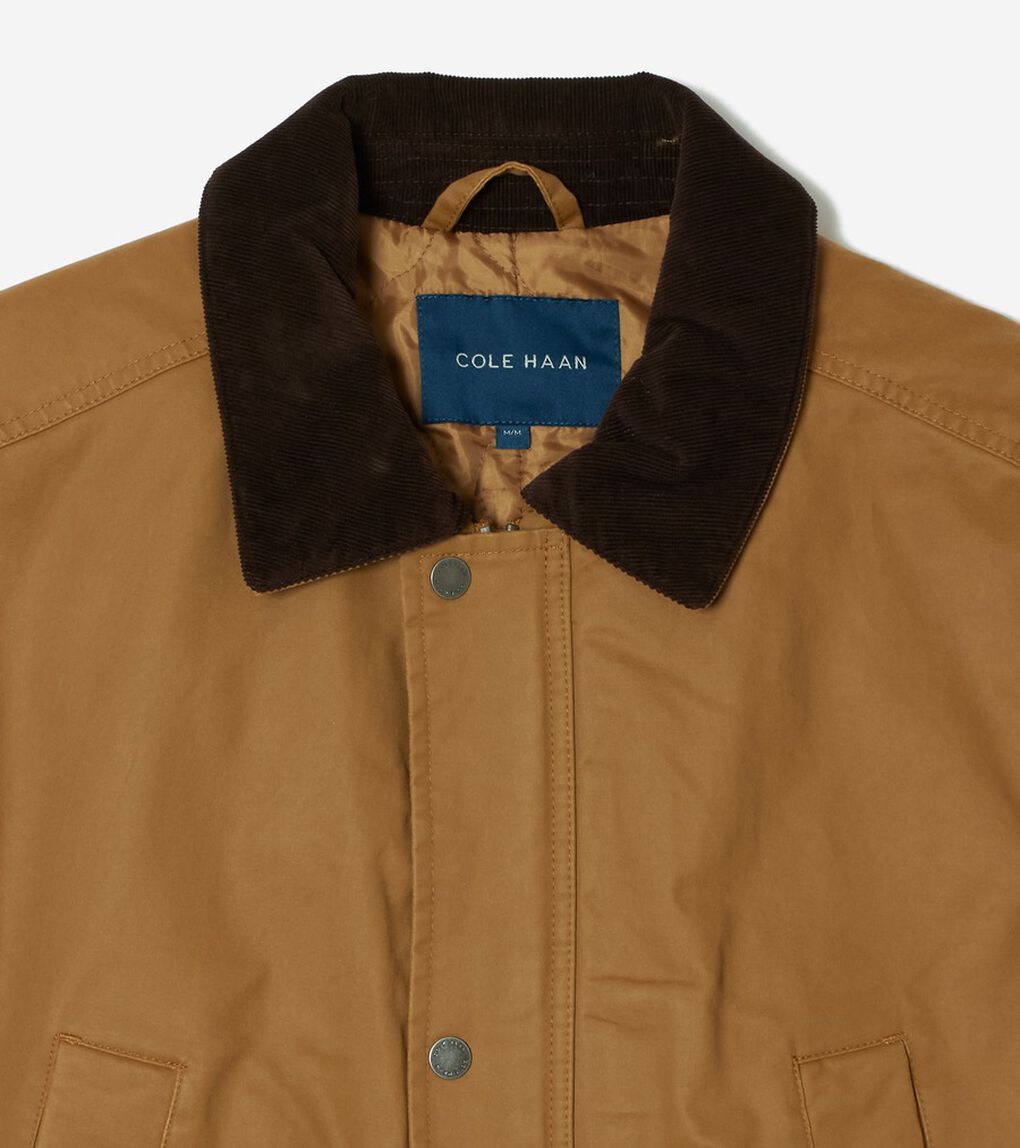 コーティッドコットンレインジャケット mens