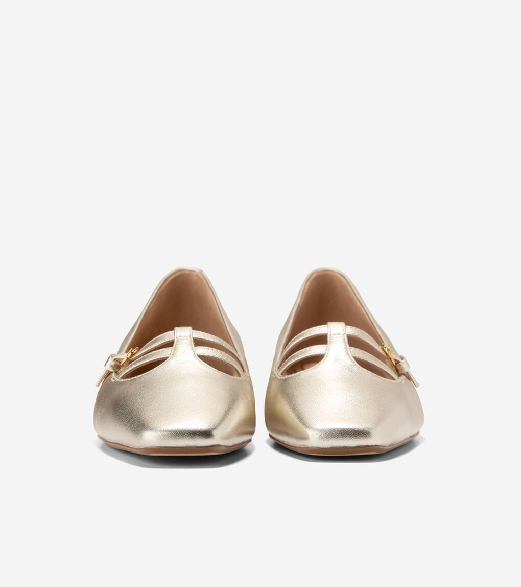 ブリジッド ティーストラップ バレエ フラット womens.
