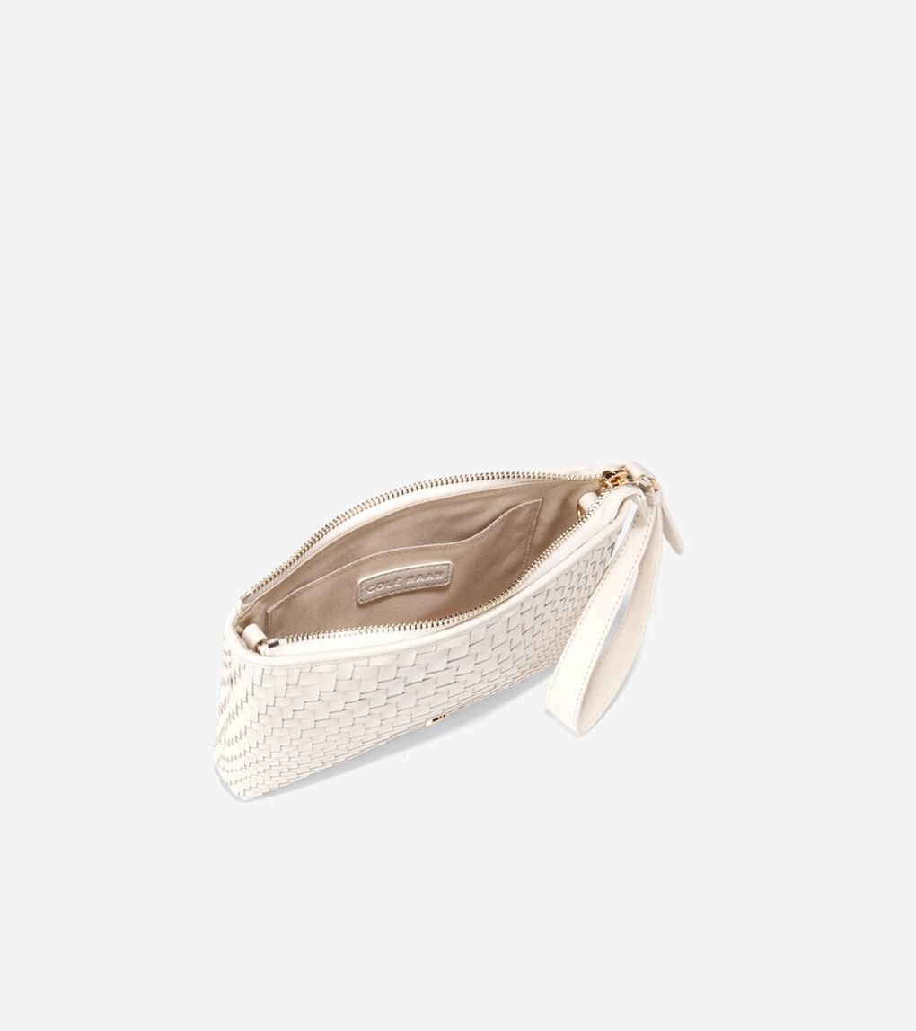 エッセンシャルウーブンポーチ womens