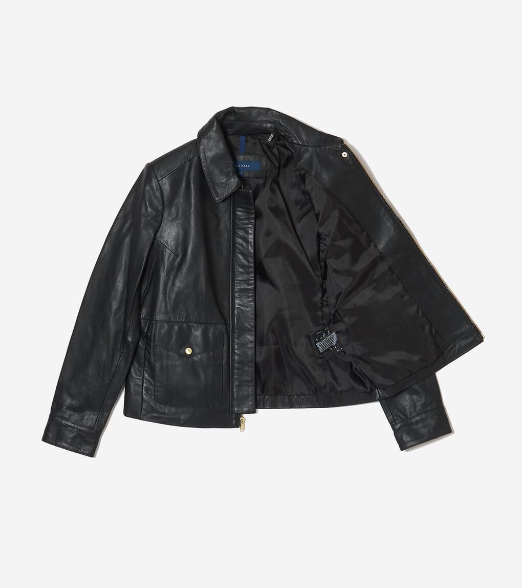 ショートカラートラッカージャケット womens.