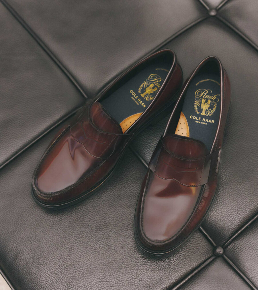 【希少】 COLE・HAAN アメリカ製 ビブラム キャンプモック ピンチ ペニー フレックスクラフト ローファー mens 35000 | COLE_HAAN