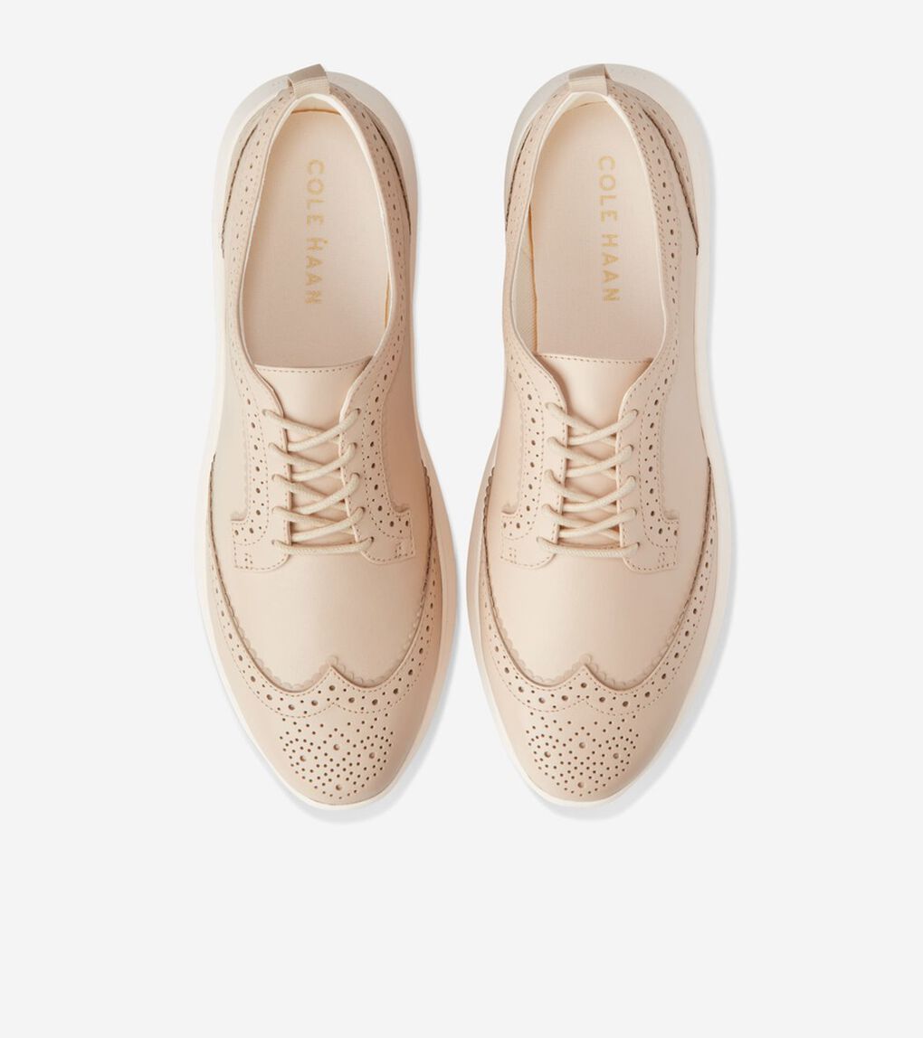 ゼログランド メリット ウィングチップ オックスフォード womens.