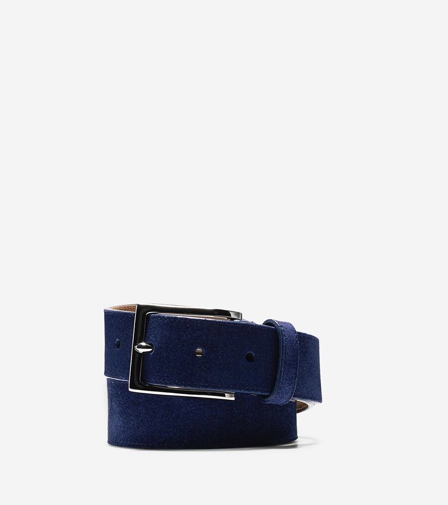 Brilla 本革スエードベルト 32 スエードベルト（Brown）| Sunspel