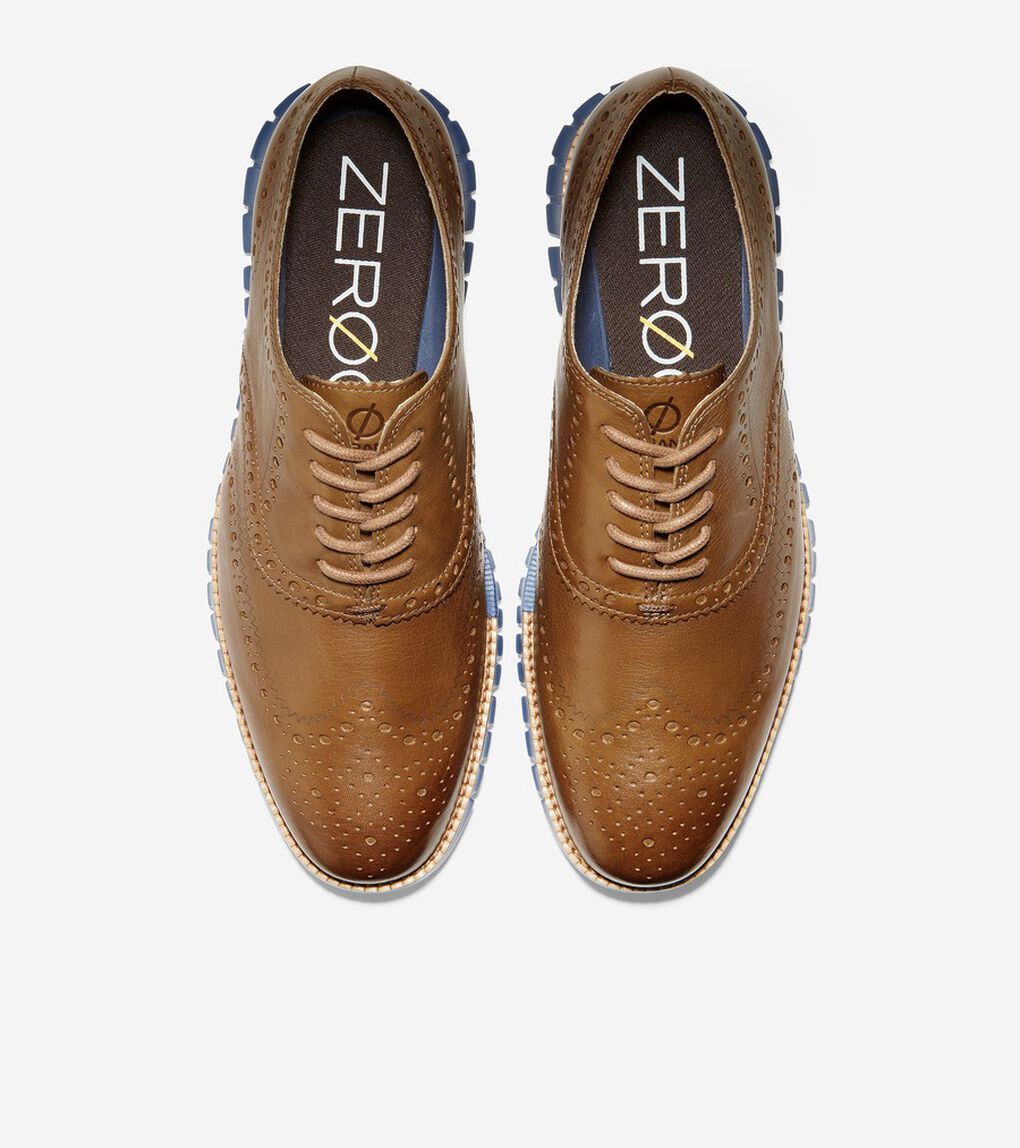 ゼログランド ウィングチップ オックスフォード mens.