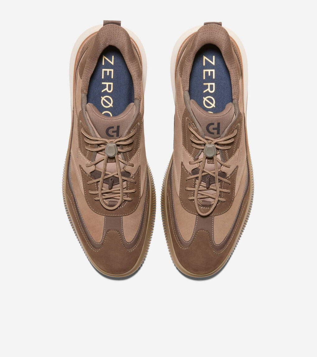 6.ゼログランド クイックオン レザー スニーカー mens