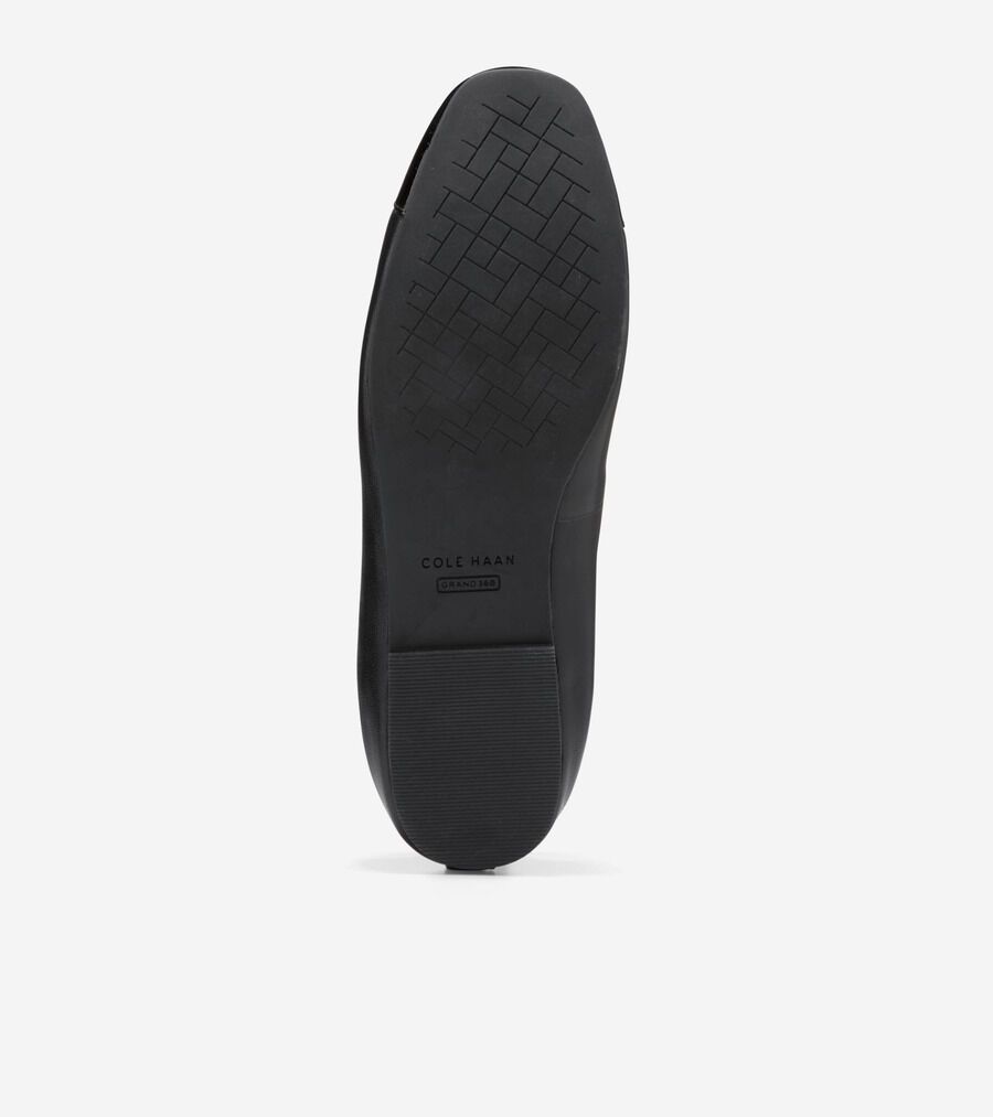 COLE HAAN ブラック イヴェット バレエ フラット24.5cm セール】イヴェット バレエ フラット womens（バレエシューズ