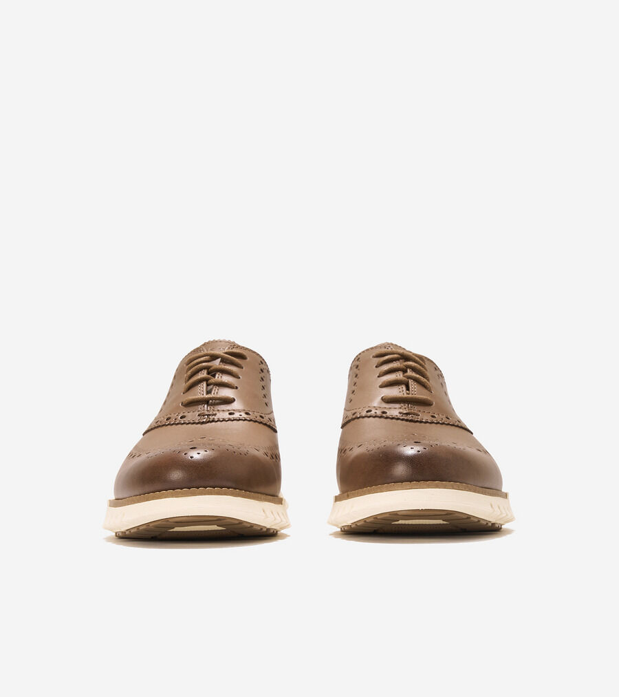 ゼログランド リマスタード ウィングチップ オックスフォード mens