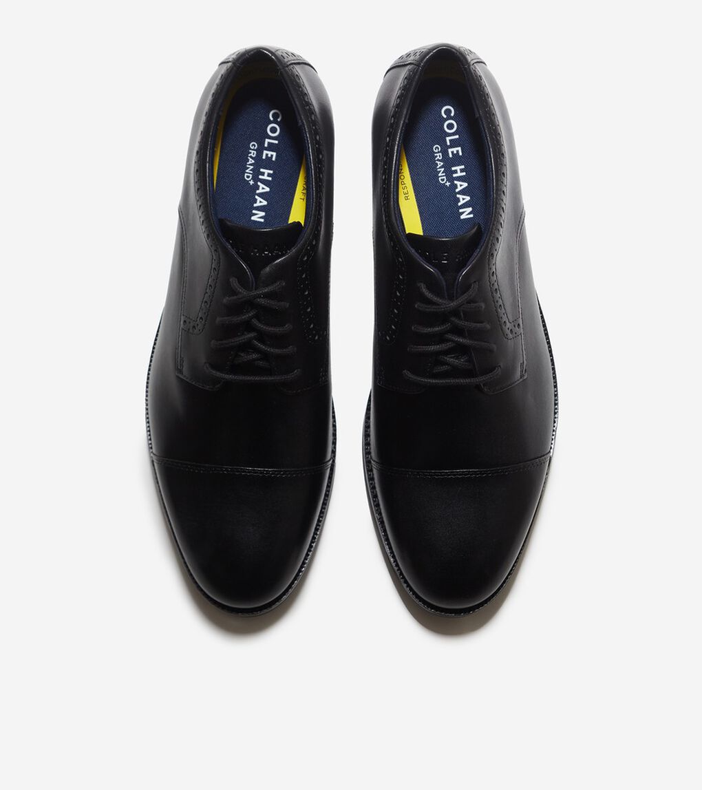 グランドプラスドレスキャップトゥオックスフォード mens.