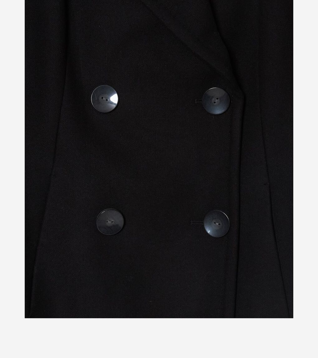 ファインウールツイルピーコート womens.