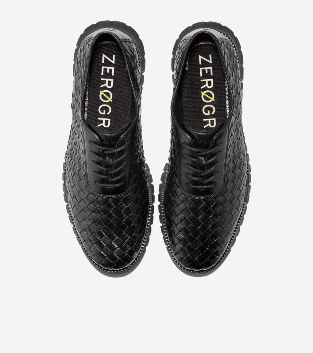 ゼログランド リマスタード ウーヴン オックスフォード mens