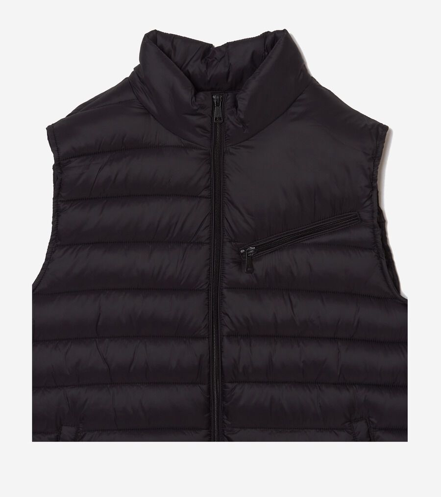 黒キルティングベストサイズ44 キルティングベスト