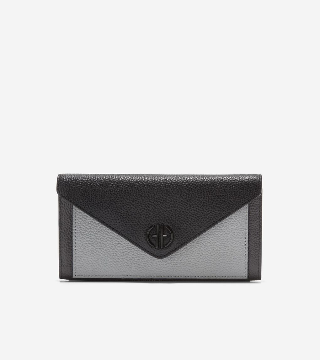 エンベロープ フラップ ウォレット womens.