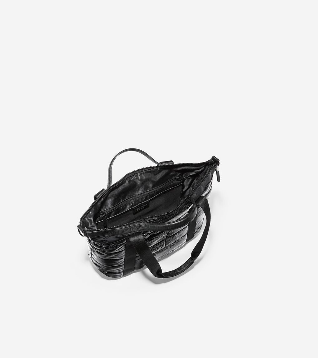 キルテッド ナイロン スモール ダッフル womens.