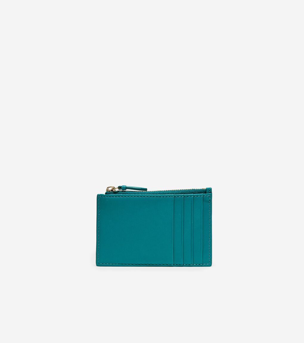 カード ケース ジップ付き womens.