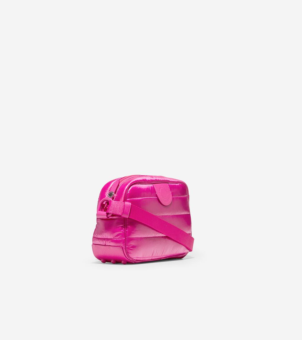 キルテッド ナイロン クロスボディ womens.