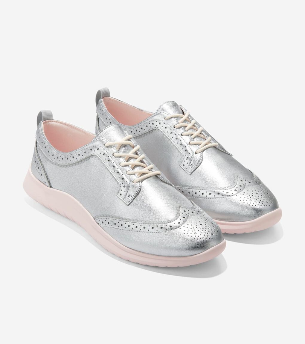 ゼログランド メリット ウィングチップ オックスフォード womens.