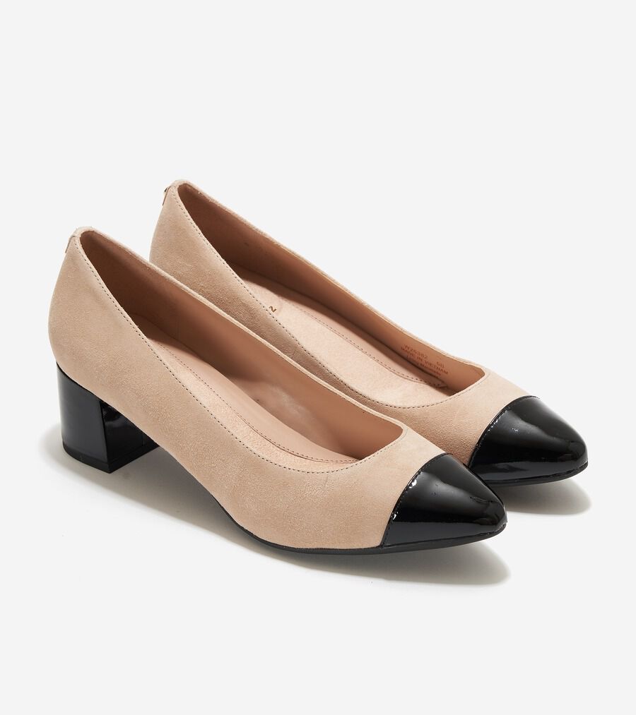 COLE HAAN ツイード パンプス フラットシューズ - 靴