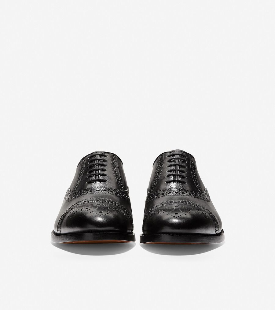 ニーランド ブローグ キャップトゥ オックスフォード mens. 0.0 | COLE_HAAN