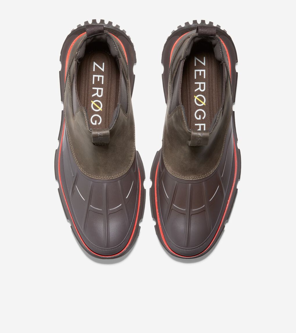 4.ゼログランド レインブーツウォータープルーフ mens.