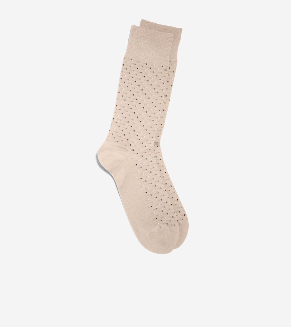 カラーブロックドレスクルー mens.