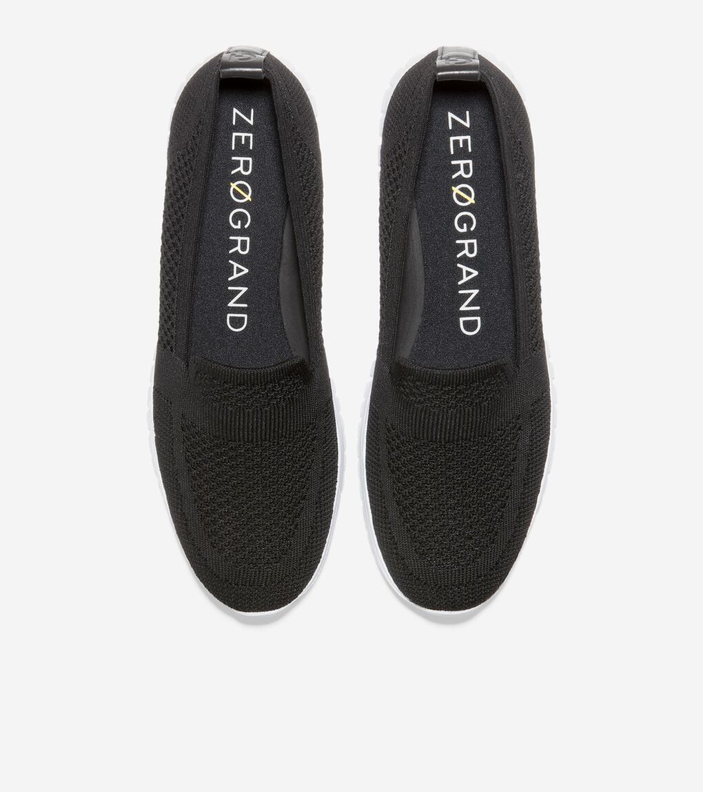 ゼログランド スティッチライト スリッポン ローファー womens.