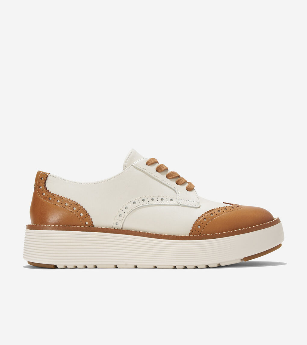 グランド シティモーション ウィングチップ オックスフォード womens.